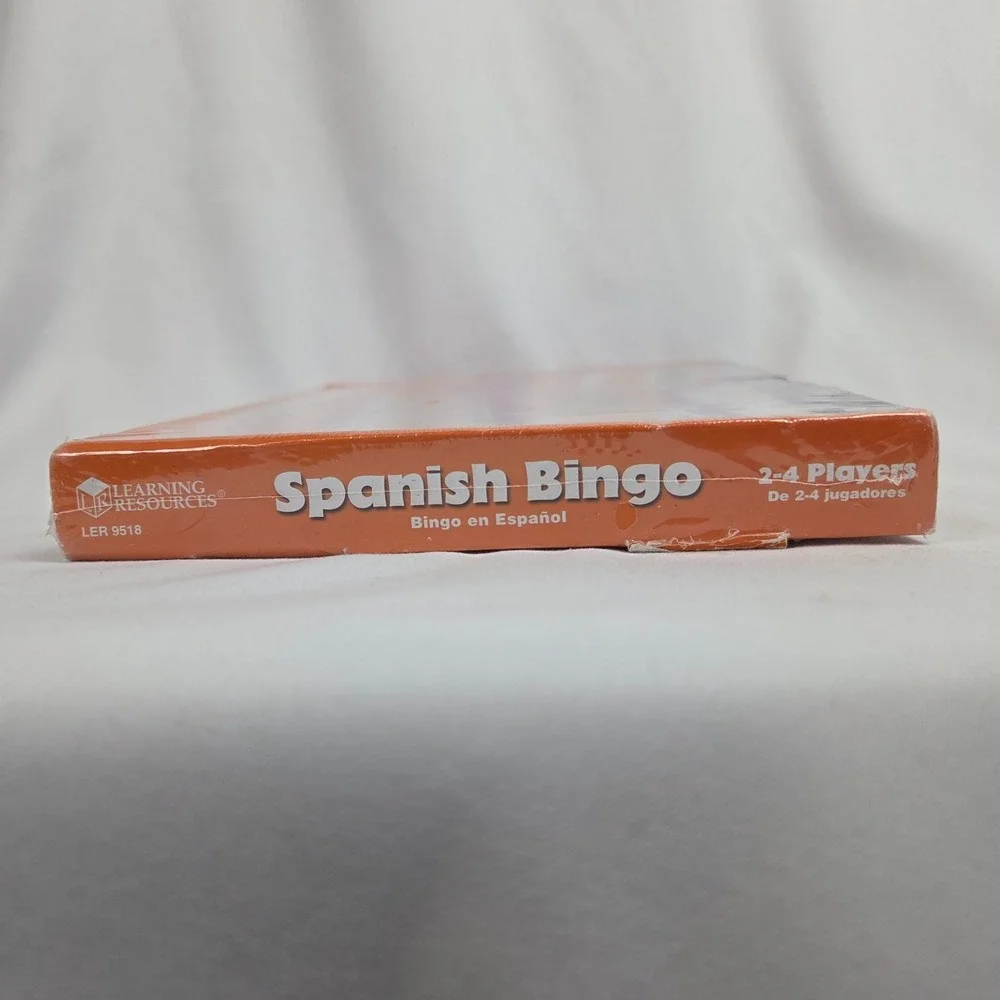 New‎ Sealed Spanish Bingo game by Learning Resources For 2-4 players Ages 4-6
